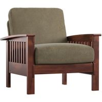 Hersey Mission Style Wood Accent Chair - Inspire Q