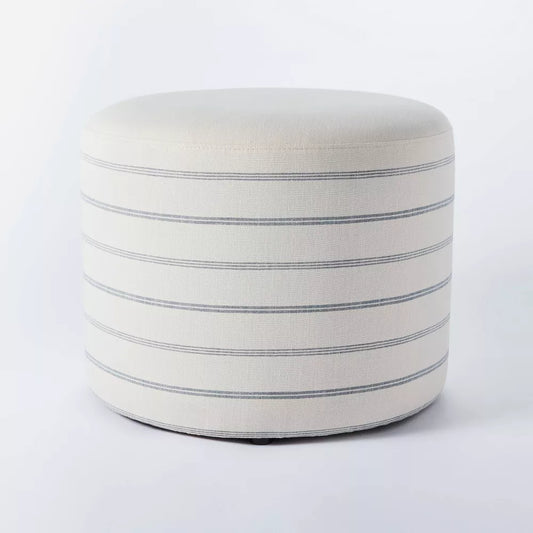 Upholstered Round Cube