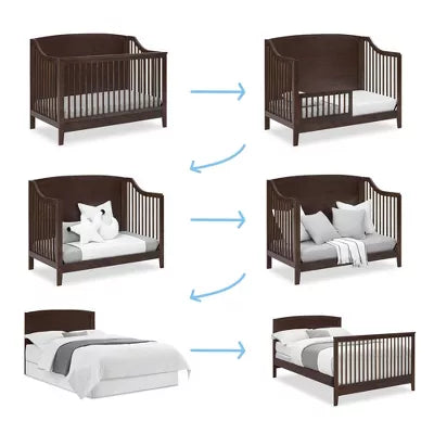 Delta Children Campbell 6-in-1 Convertible Crib