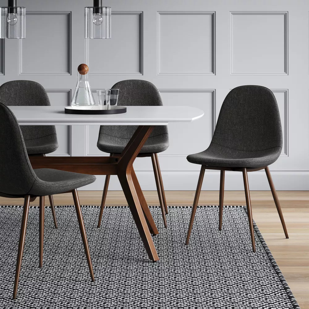 Upholstered Dining Chair - Grey